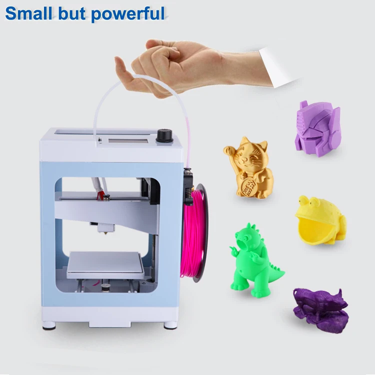 Лучшие продажи мини imprimante 3d professionnel накаливания pla 1. 75 мм impressora 3d принтер автомобильной