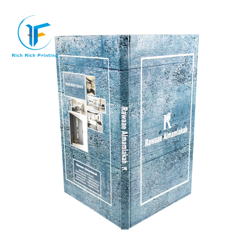 cheap book printing glossy brochure design and printing  hard cover book printing