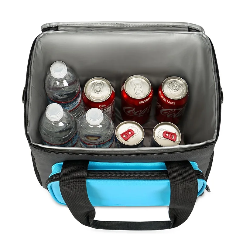 Food Delivery Bag Aluminium Heated Pizza Coffee Thermal Insulated Cooler bag