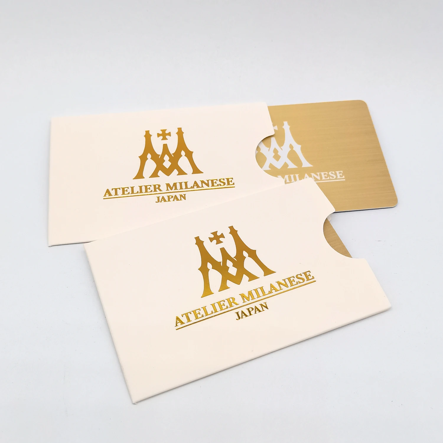 Customized Design Plastic International Authenticity Card with paper card sleeve