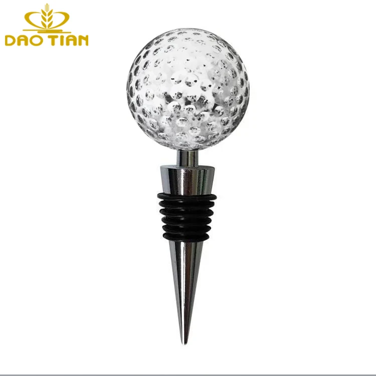 DT-WSgolf001 хрустальный шар для гольфа винные пробки вина бутылки шампанского рекламные сувениры подарки