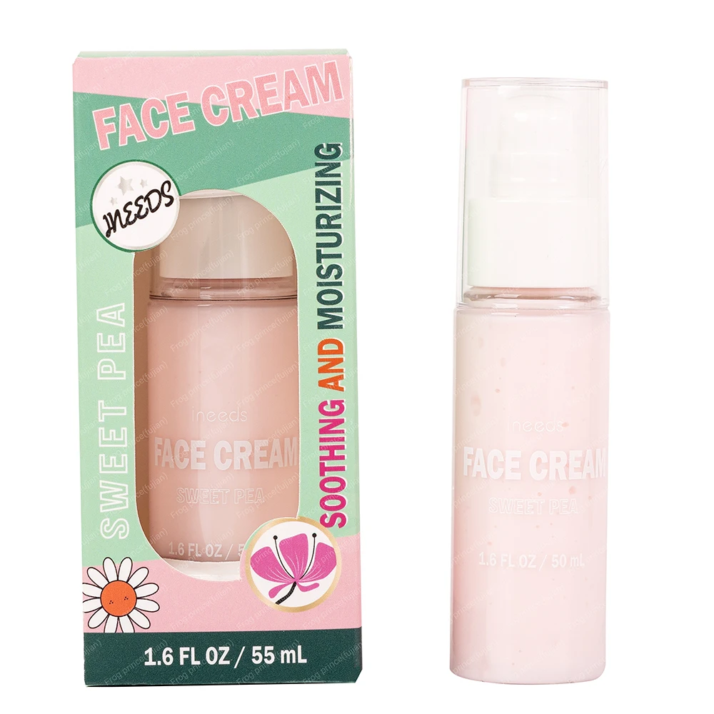 Customized 55ml Moisturizing Nourishing Face Cream & Lotion in Box Packaging