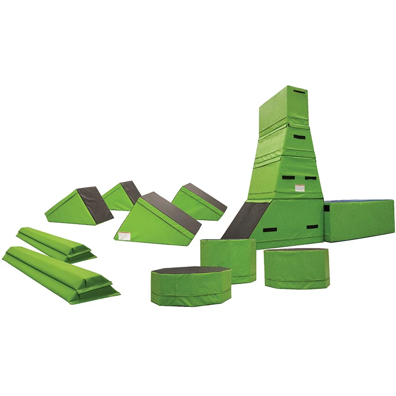 High Quality Professional Ninja Speed Bumps Soft Play Foam Mat Gymnastic Balance Obstacle Training Mat for Kids