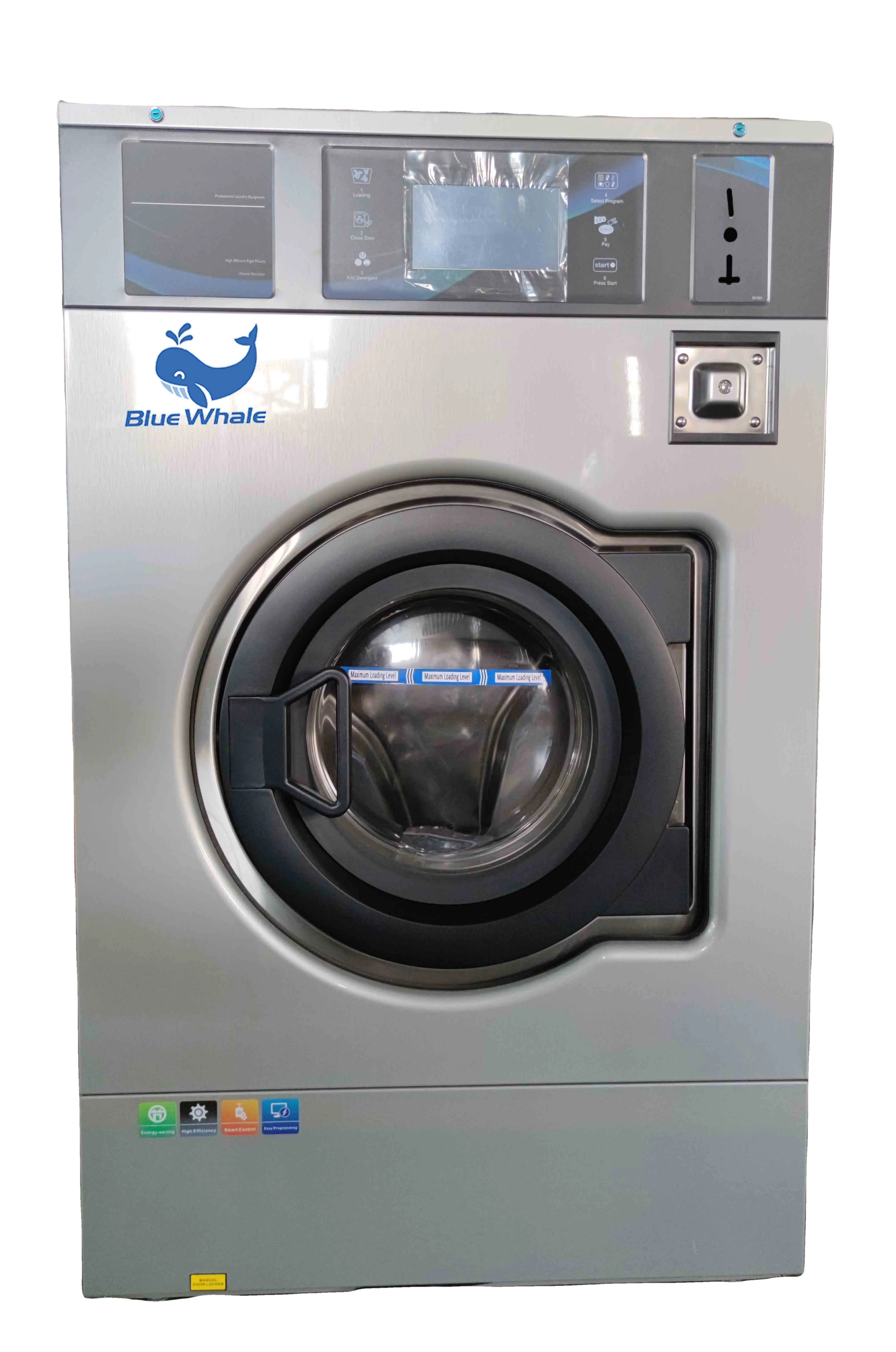 Coin Operated Laundry Washers Laundry Machines For Business 15kg Commercial Washing Machines