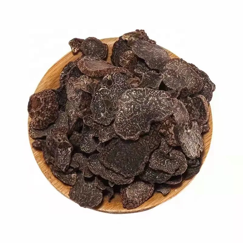 Wholesale Sliced Dried Black Truffle Mushroom from Yunnan