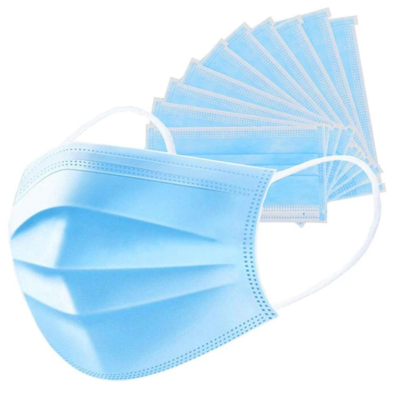 Wholesale Hospital ASTM Level 3 Medical Surgical Masks Disposable 3 Layers Logo Custom Face Mask