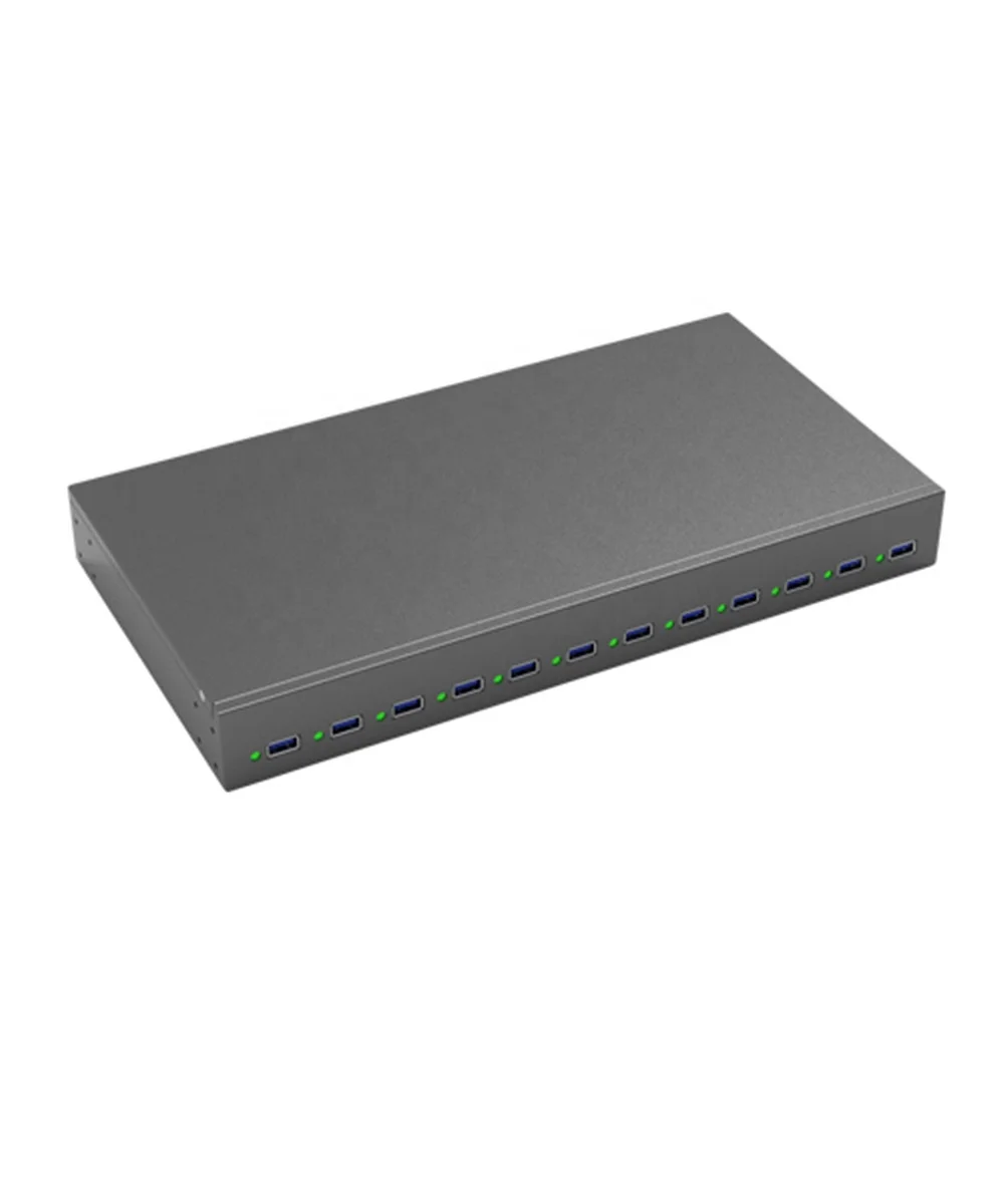 Суперскоростной USB-концентратор с 16 портами для зарядки ipad