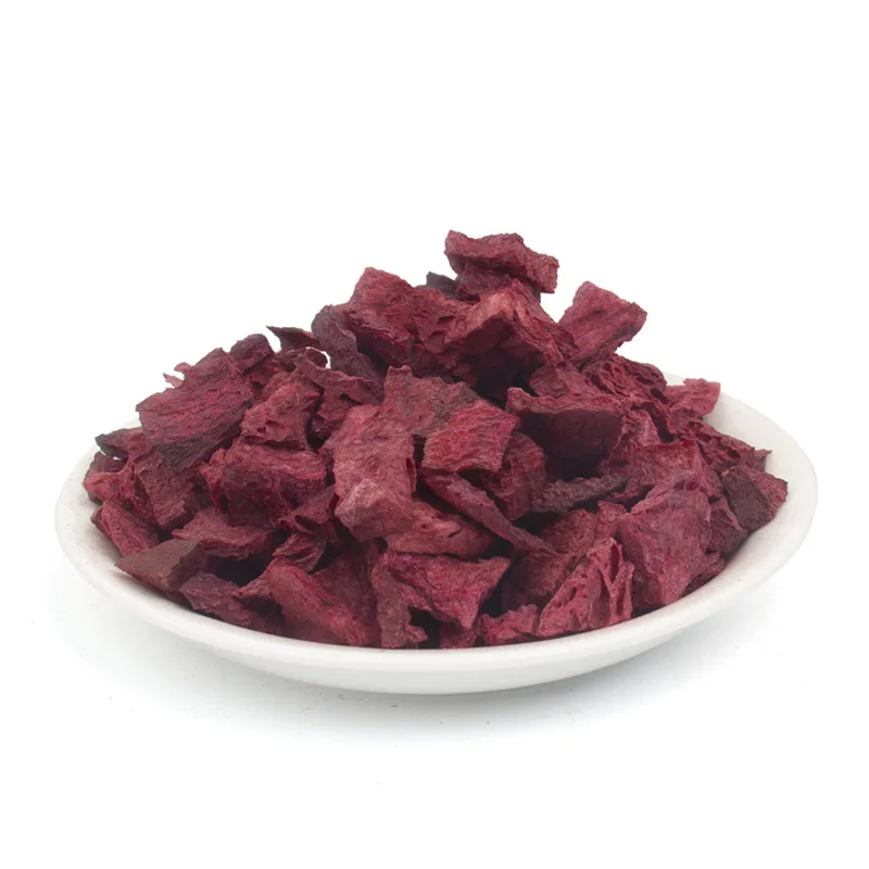 Organic FD Beetroot 8-10mm Freeze Dried Beet Root Natural Red Color Water Preserved Vacuum Packed Whole Sale