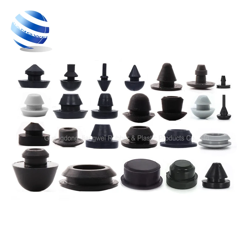 wholesale 1 inch 3 inch 4 inch 5mm 13mm 17mm 19mm 25mm 40mm 48mm neoprene silicone rubber seal end hole dust plug cap stopper