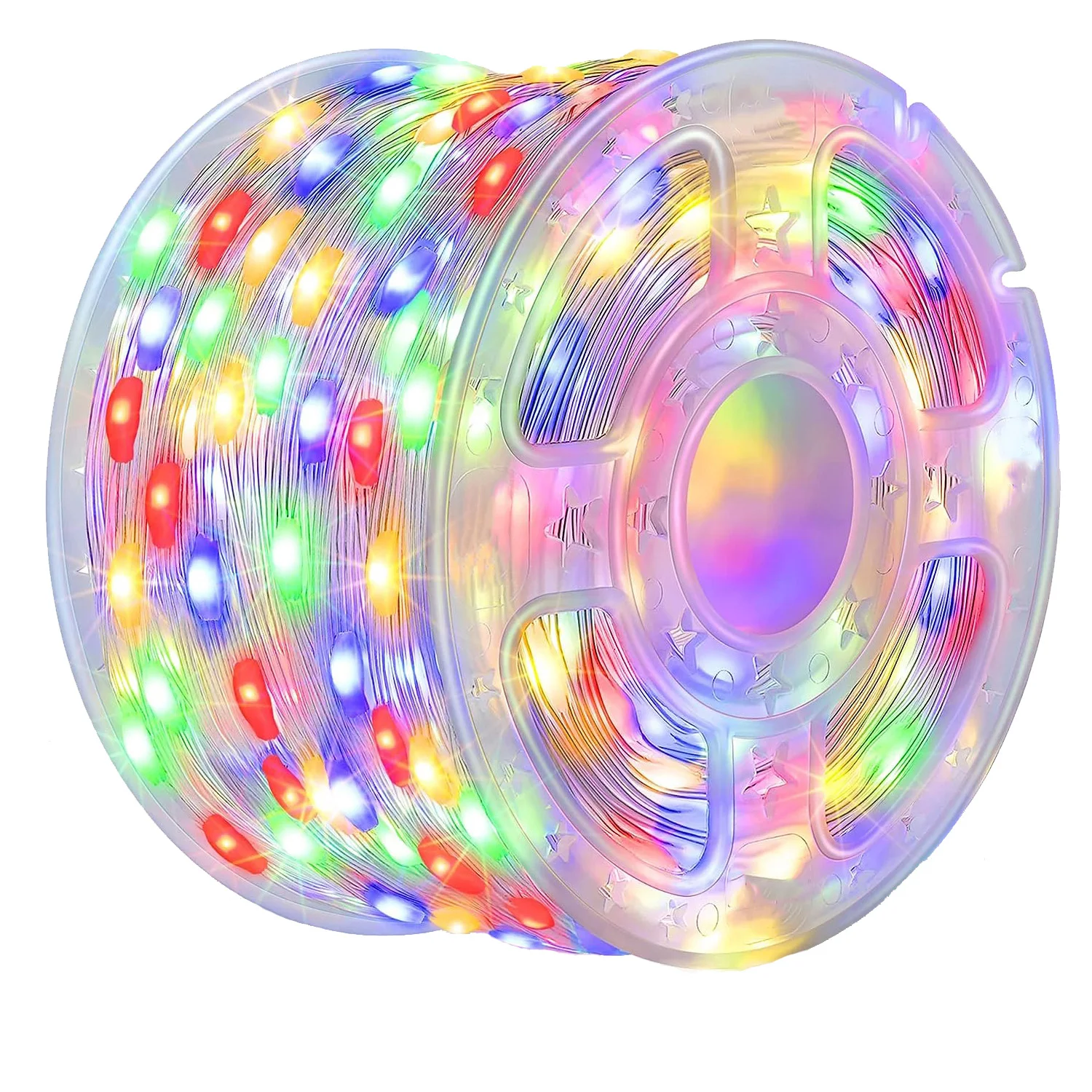 Christmas Lights Outdoor 500 LED Christmas Tree Lights IP67 Waterproof 8 Modes with Timer for Holiday Decorations