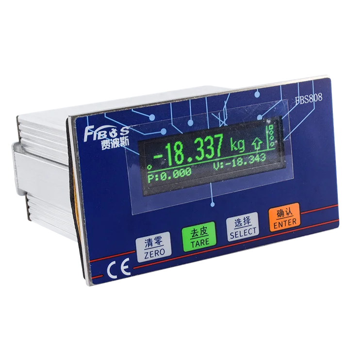 Fibos Amplifier 4-20mA 0-10V RS232 RS485 Load Cell Instrument/display/display Controller/indicator