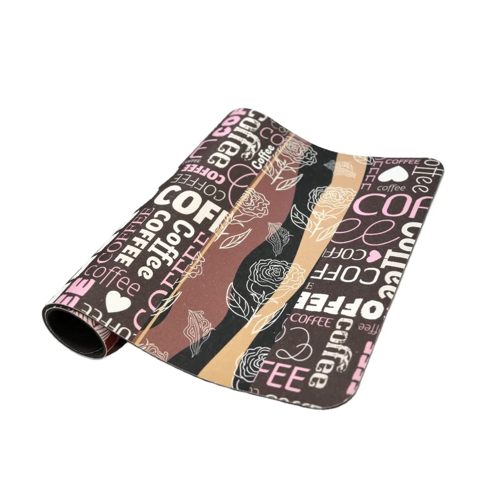 Door Mat Factory Fast Direct Good Quality Custom Printing Anti Slip Natural Rubber Door Mat Custom Thickness Foldable Home