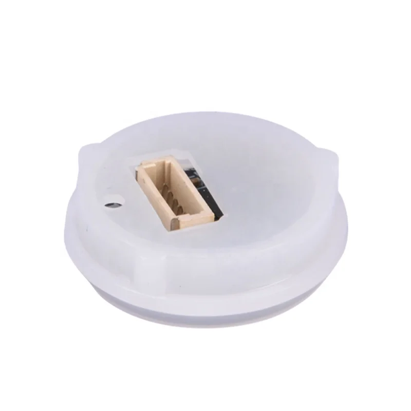 S120R Fingerprint Sensor Module Capacitive Semiconductor Fingerprint Sensor for Fingerprint Smart Lock Round with RGB LED Light