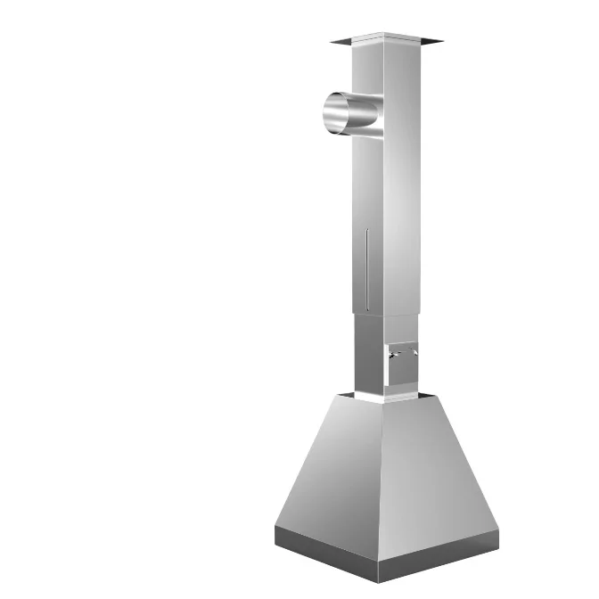 Крышка атома, вытяжка дыма из нержавеющей стали, вытяжка дыма