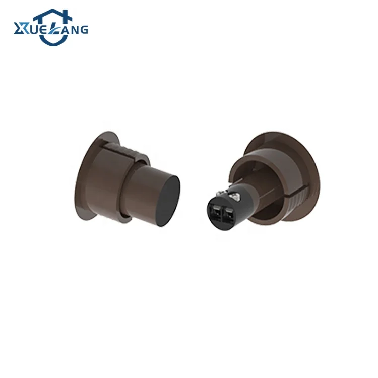 Electric Power Recessed Mount Door Magnetic Reed Switch With Terminal Block
