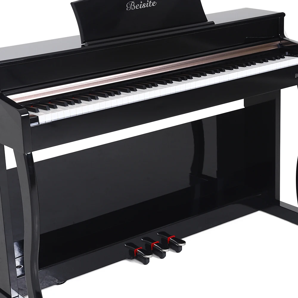 Wholesale digital piano 95 hammer action key board piano chair