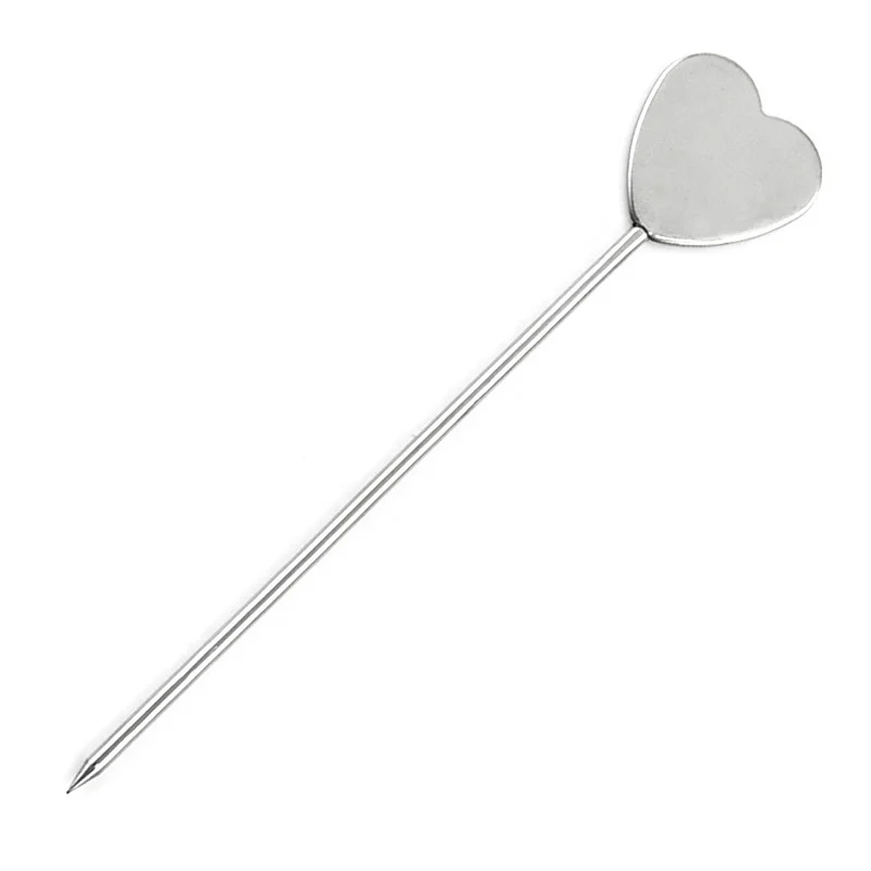 Custom Logo stainless steel bar spoon metal swizzle stirrer wholesale silver bar spoon cocktail
