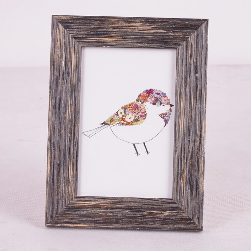 
Retro Decoration Online Photo Frame Art Wooden Photo Frame DIY Home Decoration 