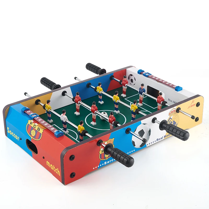 LANDER-MAN Two Players MDF Soccer Table Games Tables Football Sport Games For Kids