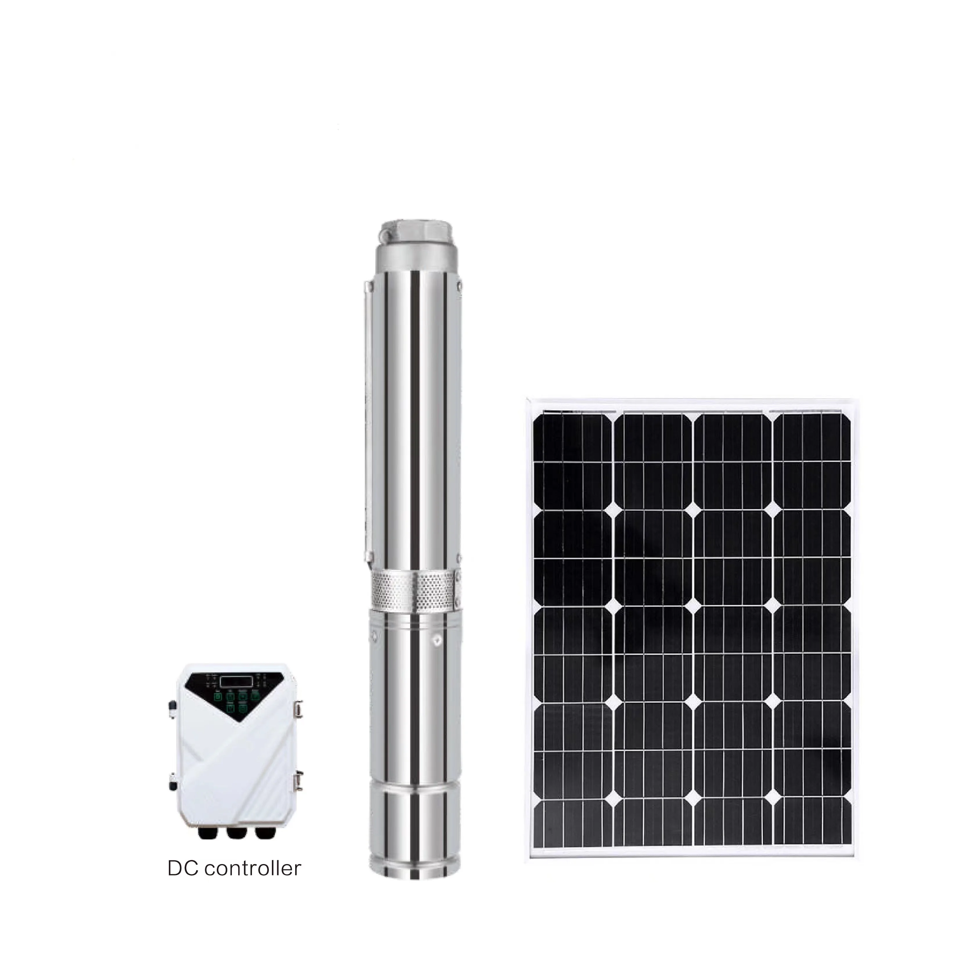 4DPC6-42-48-600 48V 600W 4inch Plastic Impeller Powered Farm solar pump inverter for Deep Well