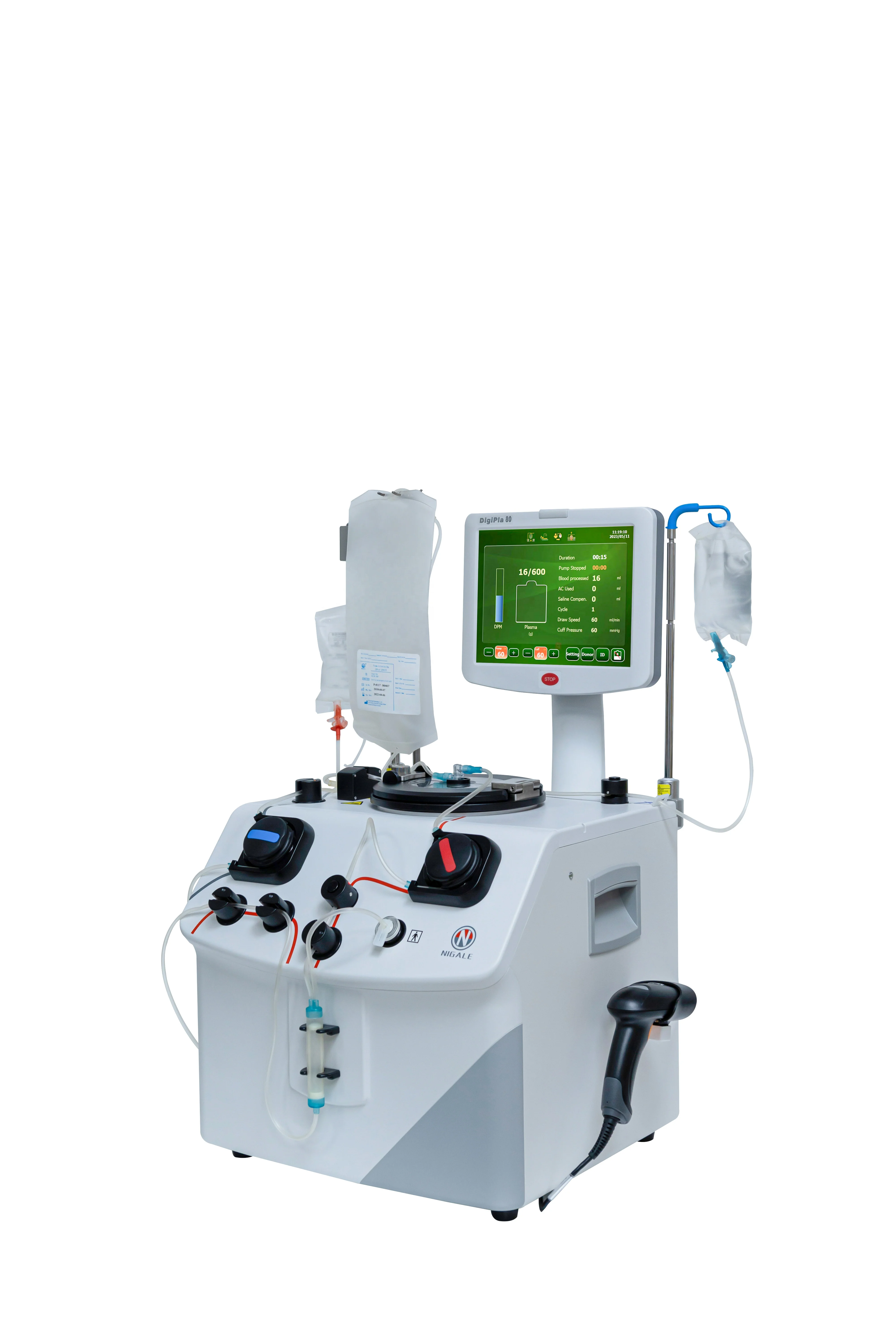 Plasma Separator DigiPla80 Apheresis Machine
