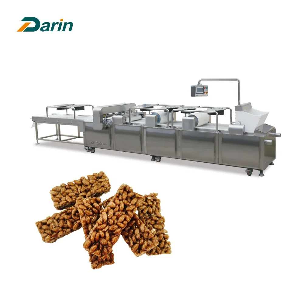 High quality sachima production line good sale granola cereal bar making machine
