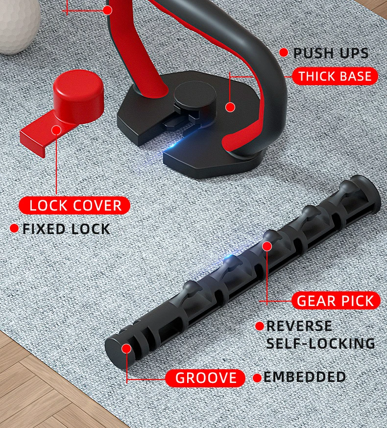 fitness training Home Gym free weights adjustable kettlebell Push-up stand Kettlebell pole kettlebell handle for dumbbell