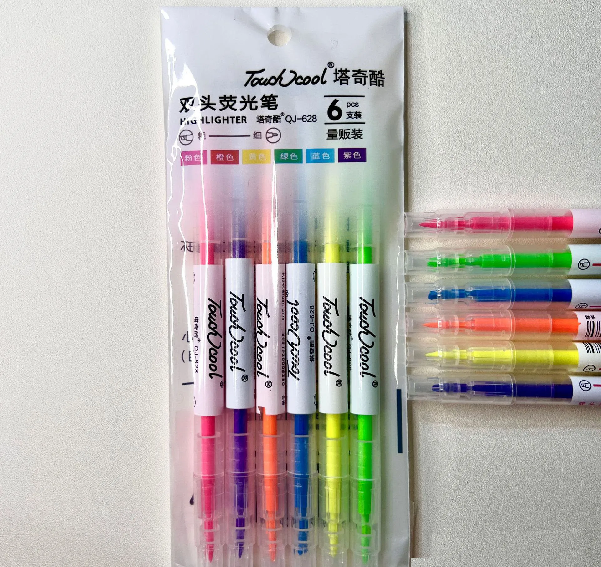 Hot Sale Double Tip Liquid Chalk Marker Pen Whiteboard Writing Board Fluorescent Pen Highlighter Marker Pen