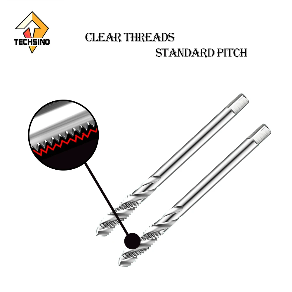 Cobalt-Containing Titanium Plating Machine with T605 JIS Spiral Flute Metric Coarse Tap  Spiral Tap with Tip threading taps