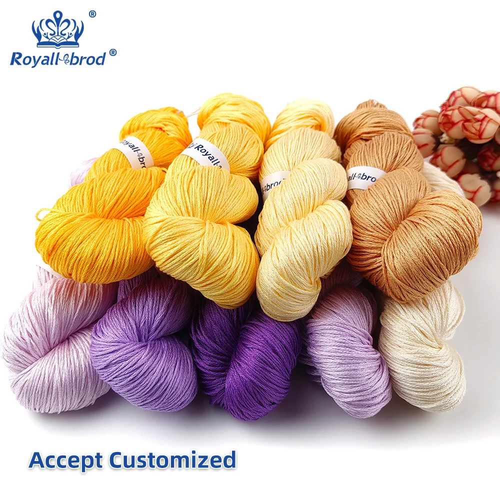 Хлопчатобумажная нить ручной работы 200 м 447 цветов