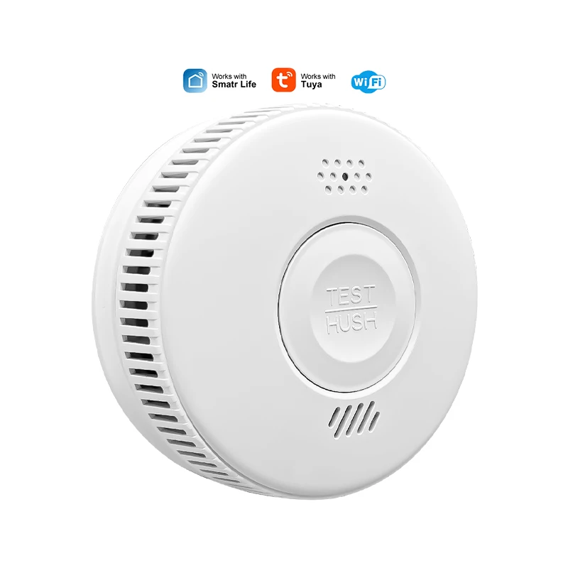 2023 New Style Loud Siren Wireless Smart Fire Smoke Leak Sensor EN14604 Tuya Wifi Smoke Detector Alarm