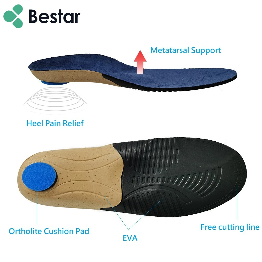 Ama Best Seller Plantar Fasciitis High Elastic Arch Support Insoles  Orthotic Inserts Flat Feet Foot Shoe Inserts Shoes Insole