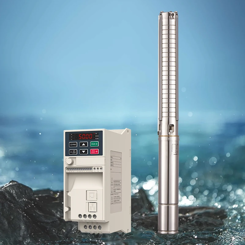 solar and electric borehole pumps solar ac pump system