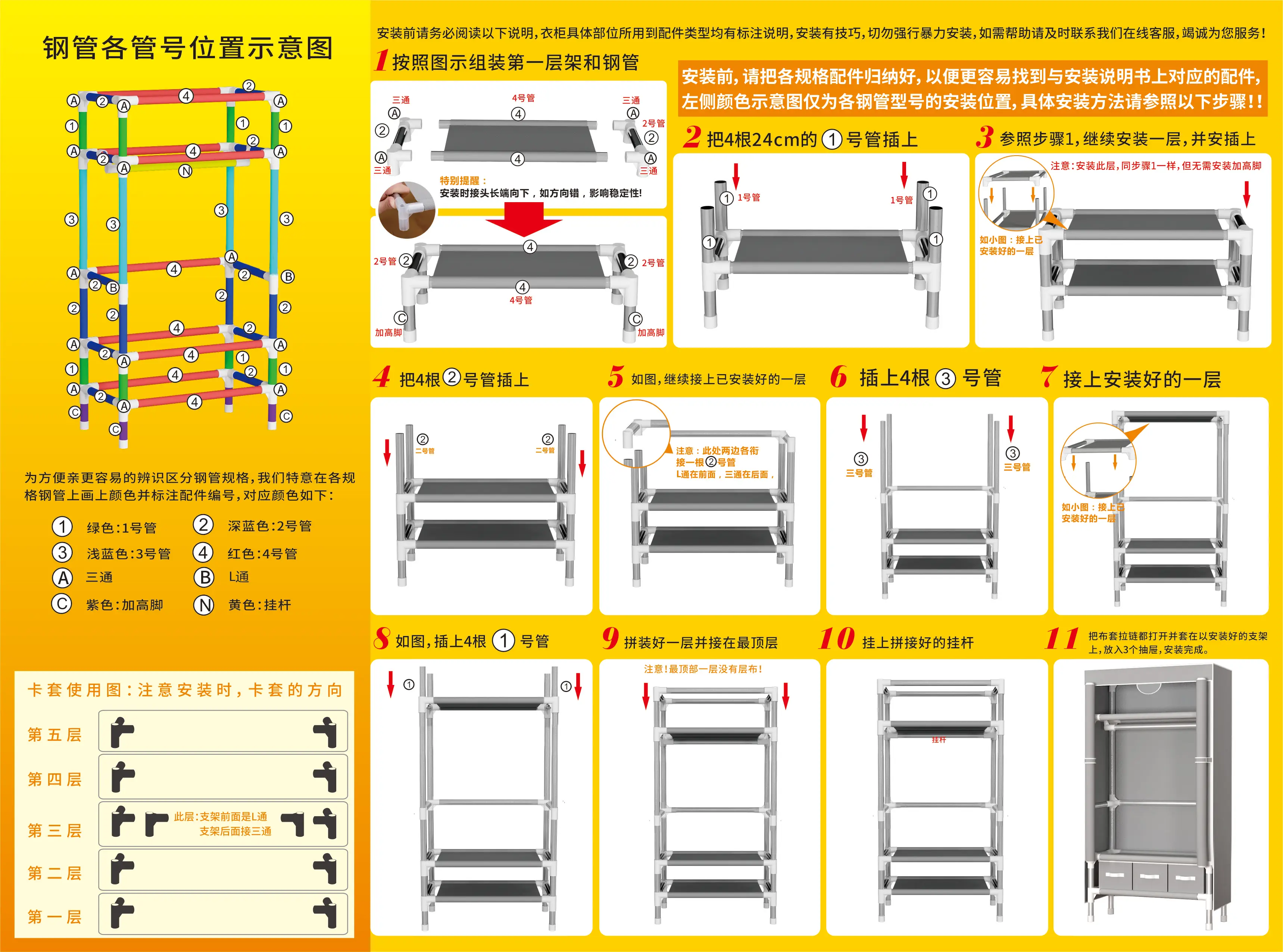 A Dropshipping 19-tube 90CM Single Simple Cloth Wardrobe Solid Color Fashion Storage Cabinet Sends 3 Boxes