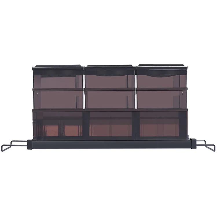 Aquarium Accessories Upper Drip Box Fish Tank Filter Media Three-layer Tank Filter Box Rain Pipe Top Aquarium Filter Supplier