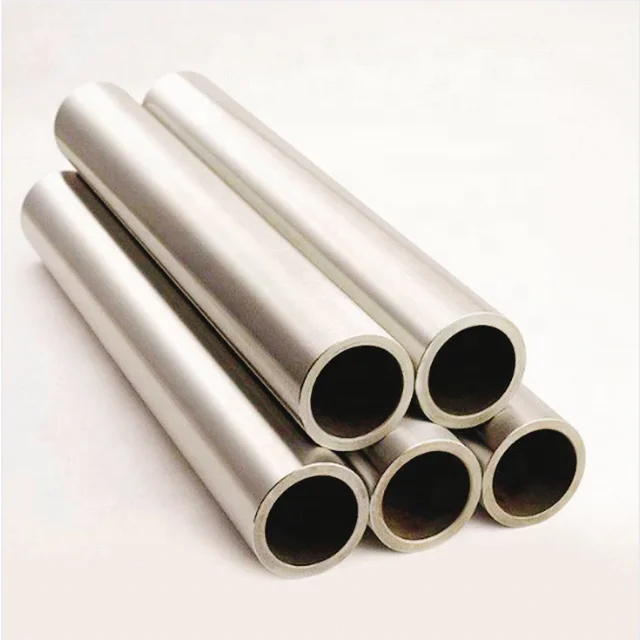 ASTM B337 ASTM B338 Seamless titanium tube Gr2 Titanium pipe Titanium round tube price