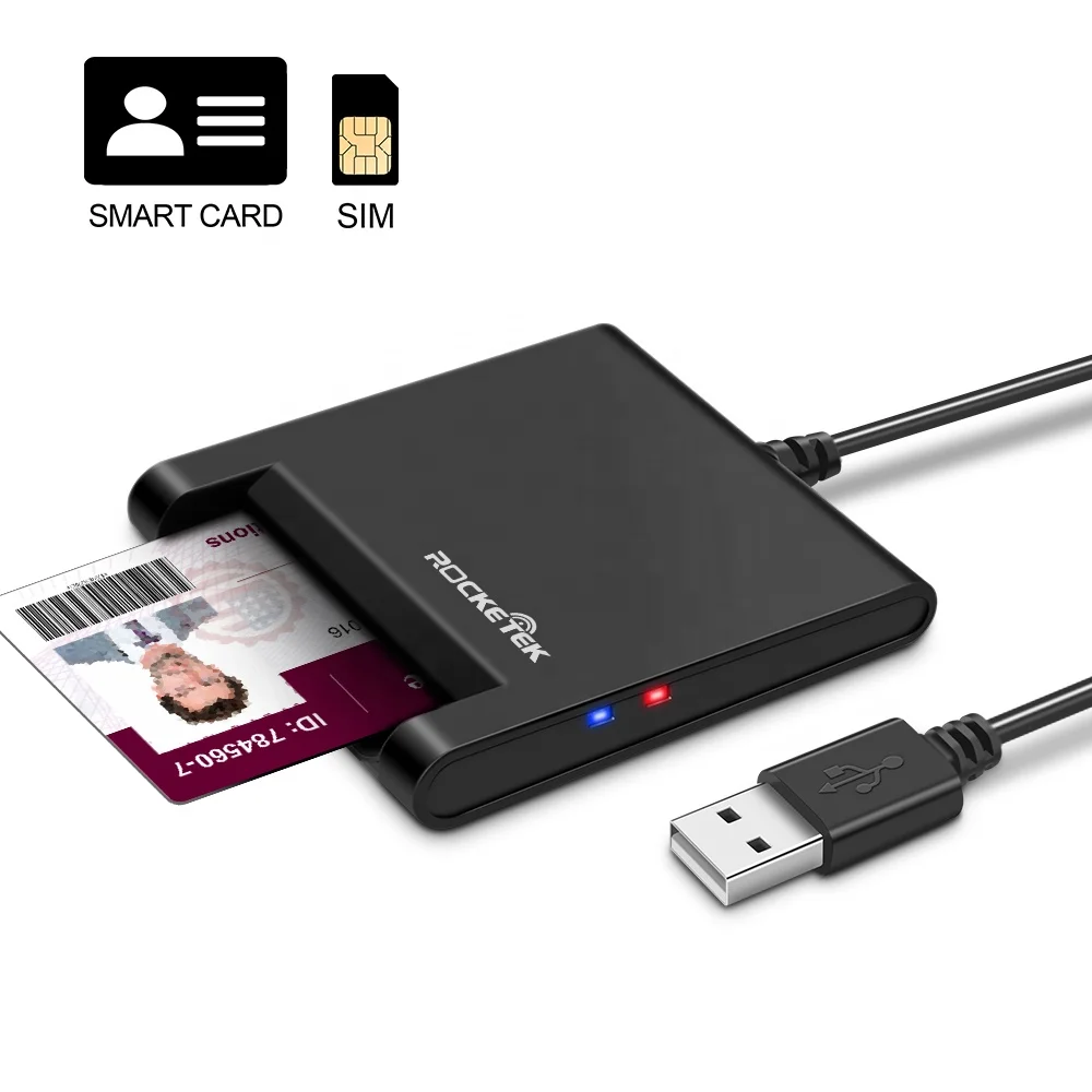 ATM EMV USB считыватель кредитных смарт-карт/CAC карт общего доступа писатель