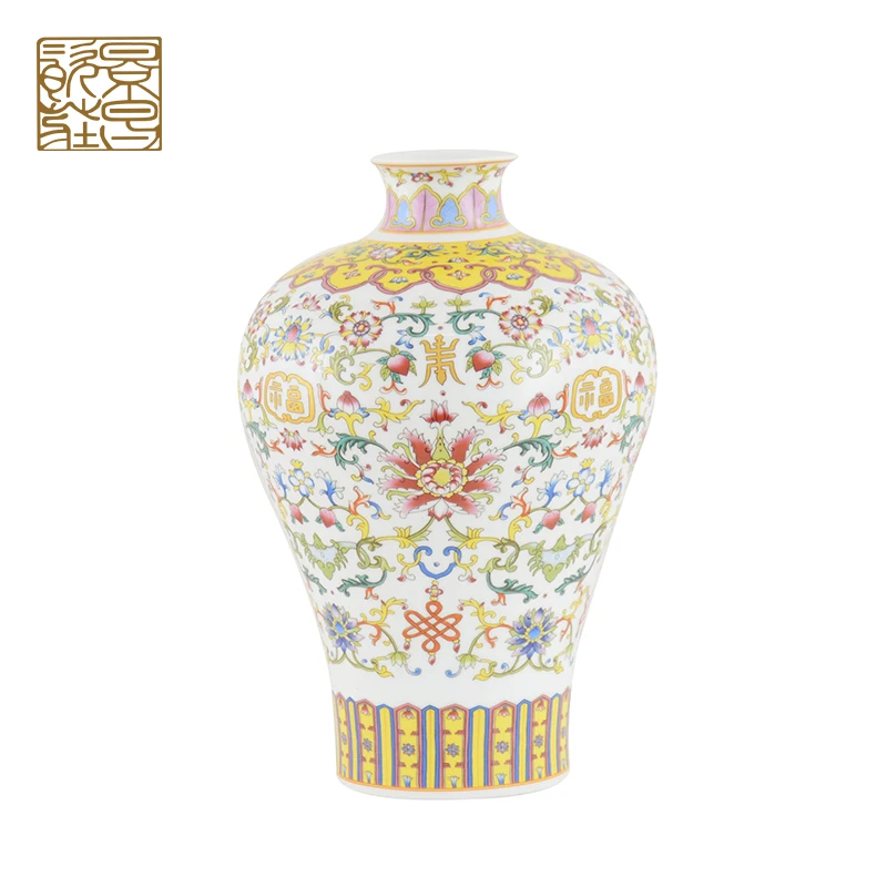Nordic Modern Porcelain Decorative Vase Embossed Unique Ceramic Flower Vase for Stylish Home Decor With Lid