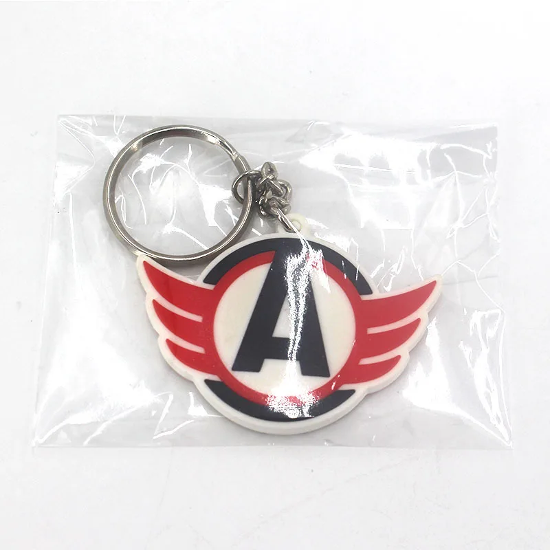 Free Samples Custom Cheap Key Ring Chain Floating Key Chains Boats Injected 2D PVC Key Chain For Promotion Gifts