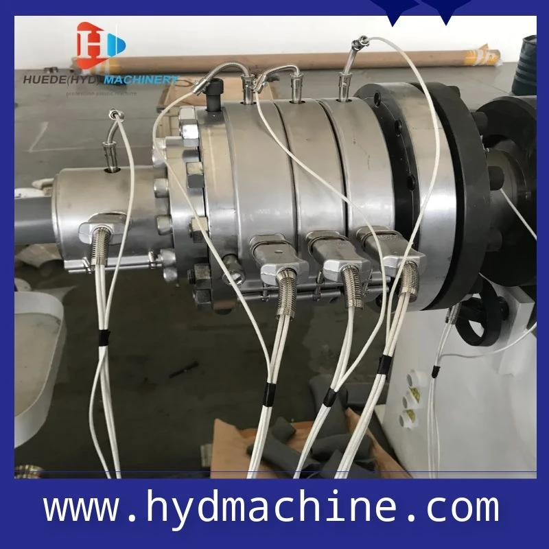 Hot Selling Double Screw Two Cavity Plastic PVC Pipe Extrud Production Line Making Machine