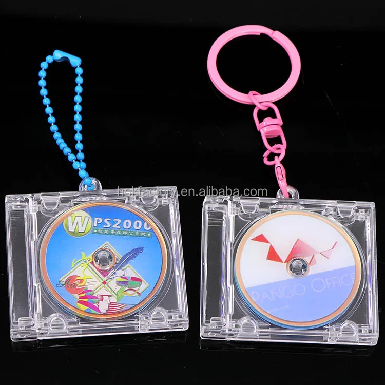 MINI CD Kpop Keychain pendant Keyring Jewelry Accessories Gifts Bag Decoration Fans Collection