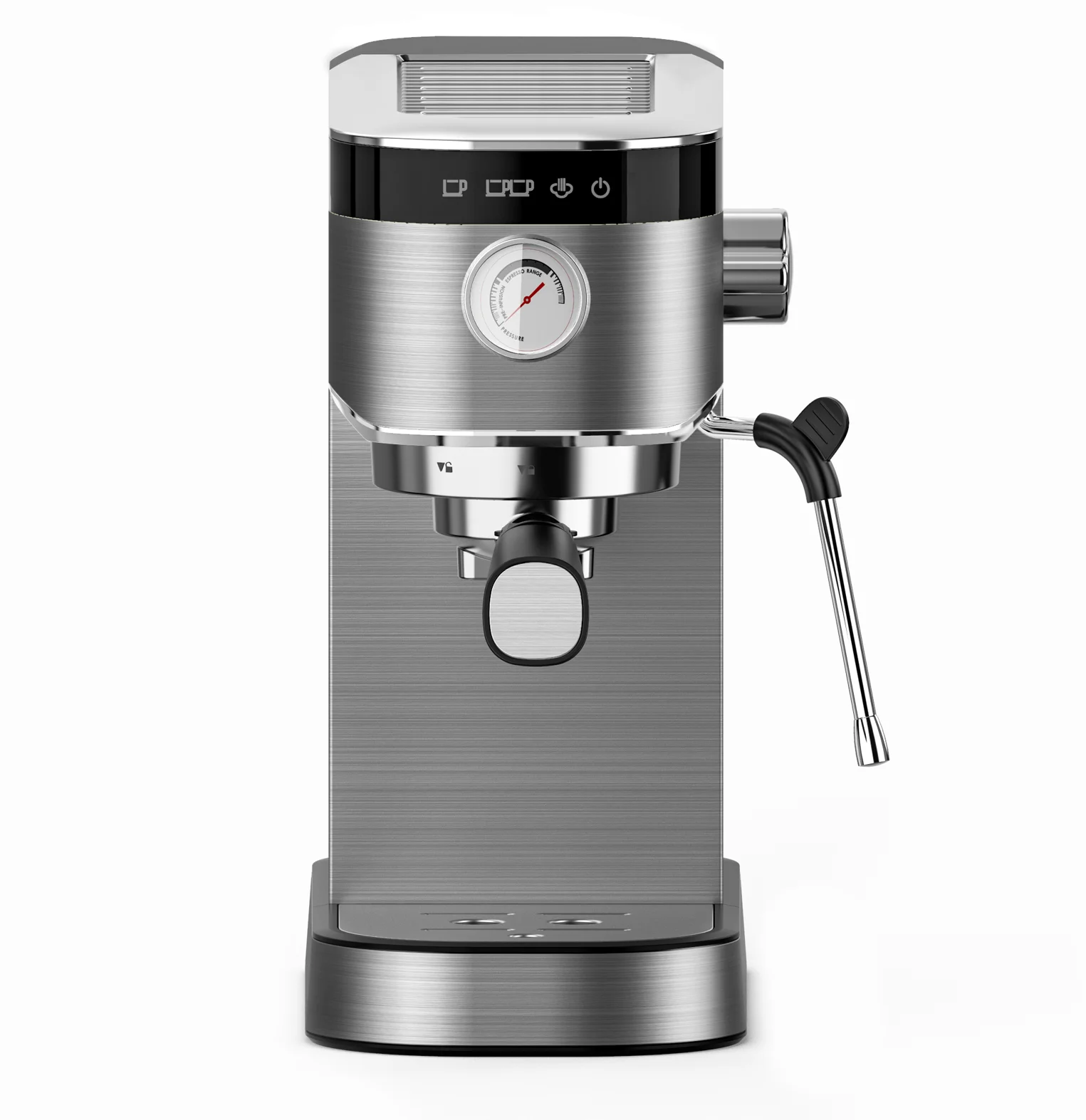 20 bar compact espresso coffee machine with milk frother for espresso, latte and cappuccino 35 oz removable water tank