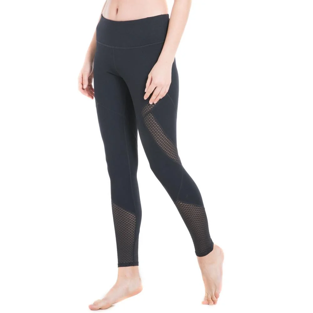 
Hollow Quick Dry Sexy Mesh Leggings Fitness Gym Girl Yoga Pants 