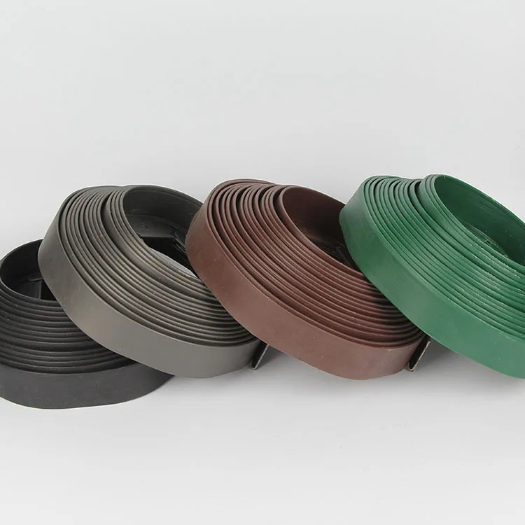 garden plastic lawn edging boarder for landscape ornament Plastic Safest flexible lawn edging sturdy landscape border coil with