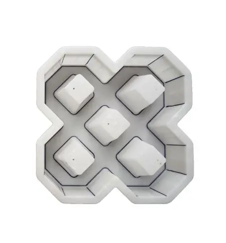 Pavement walkway double eight-character grass municipal mold cement brick paving brick mold