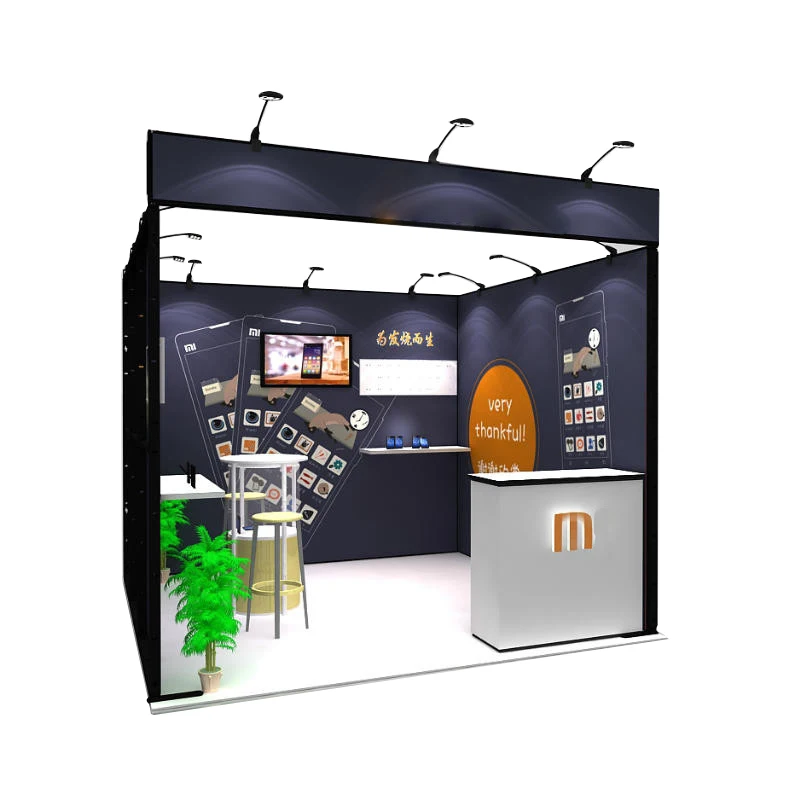 China manufacture High quality modular U shape exhibition booth