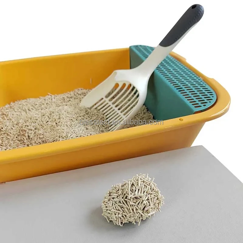 Manufacturer Wholesale Premium 100% Natural Strong Clumping Power Efficient Odor Locking Low Tracking Tofu Cat Litter