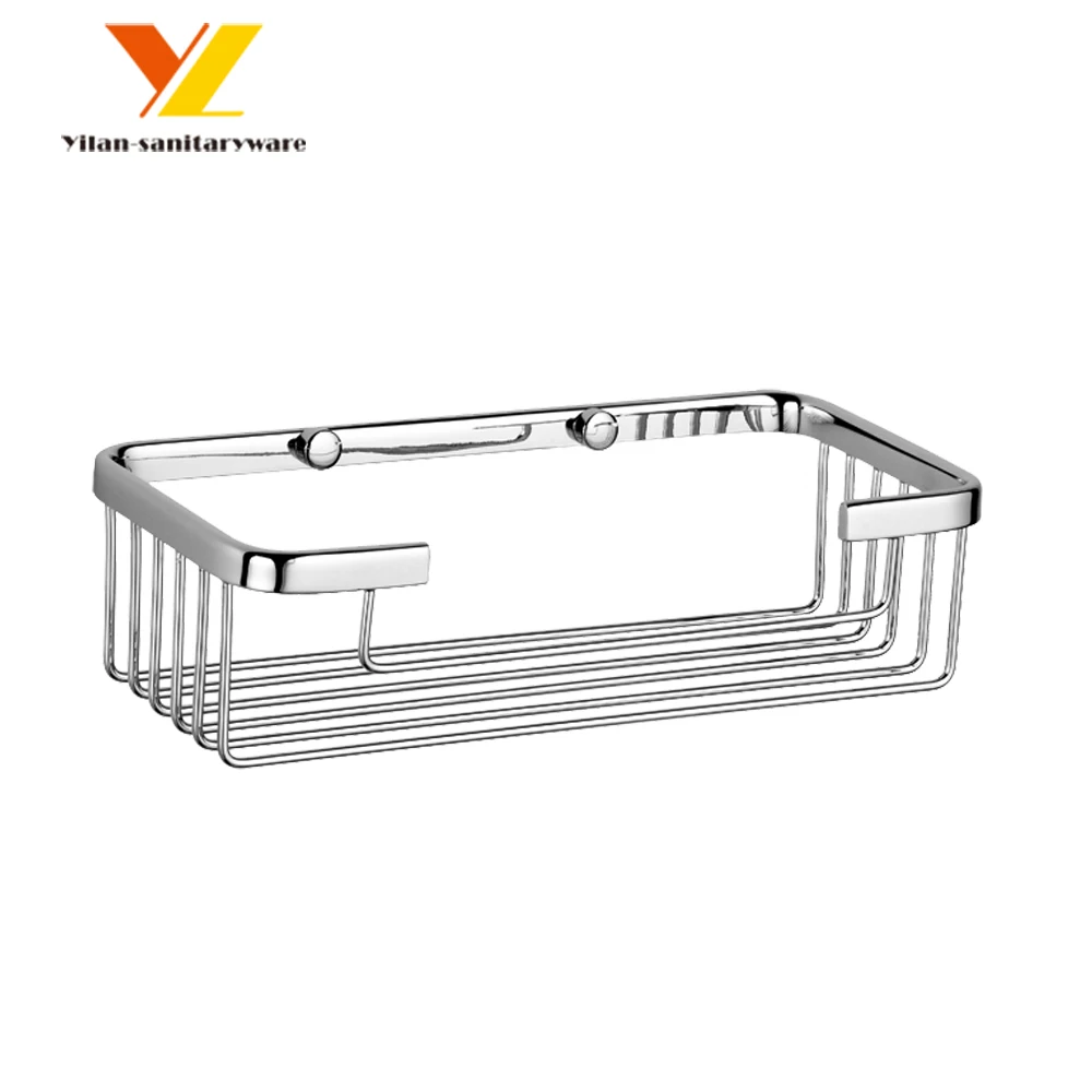 Bathroom Accessories Shower Wire Soap Shampoo Basket Holder