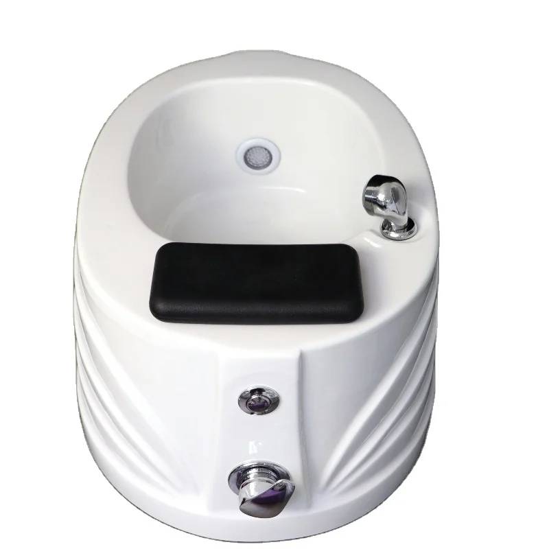 YOYO high quality white pedicure sink hydromassage salon foot spa  pedicure chair foot bath