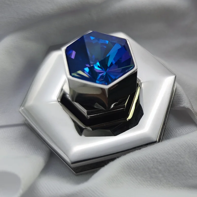 Carosung Custom High Quality Bag Fittings Hardware Luxury Rhinestone Women Metal Twist Locks Handbag Turn Lock For Leather Bags